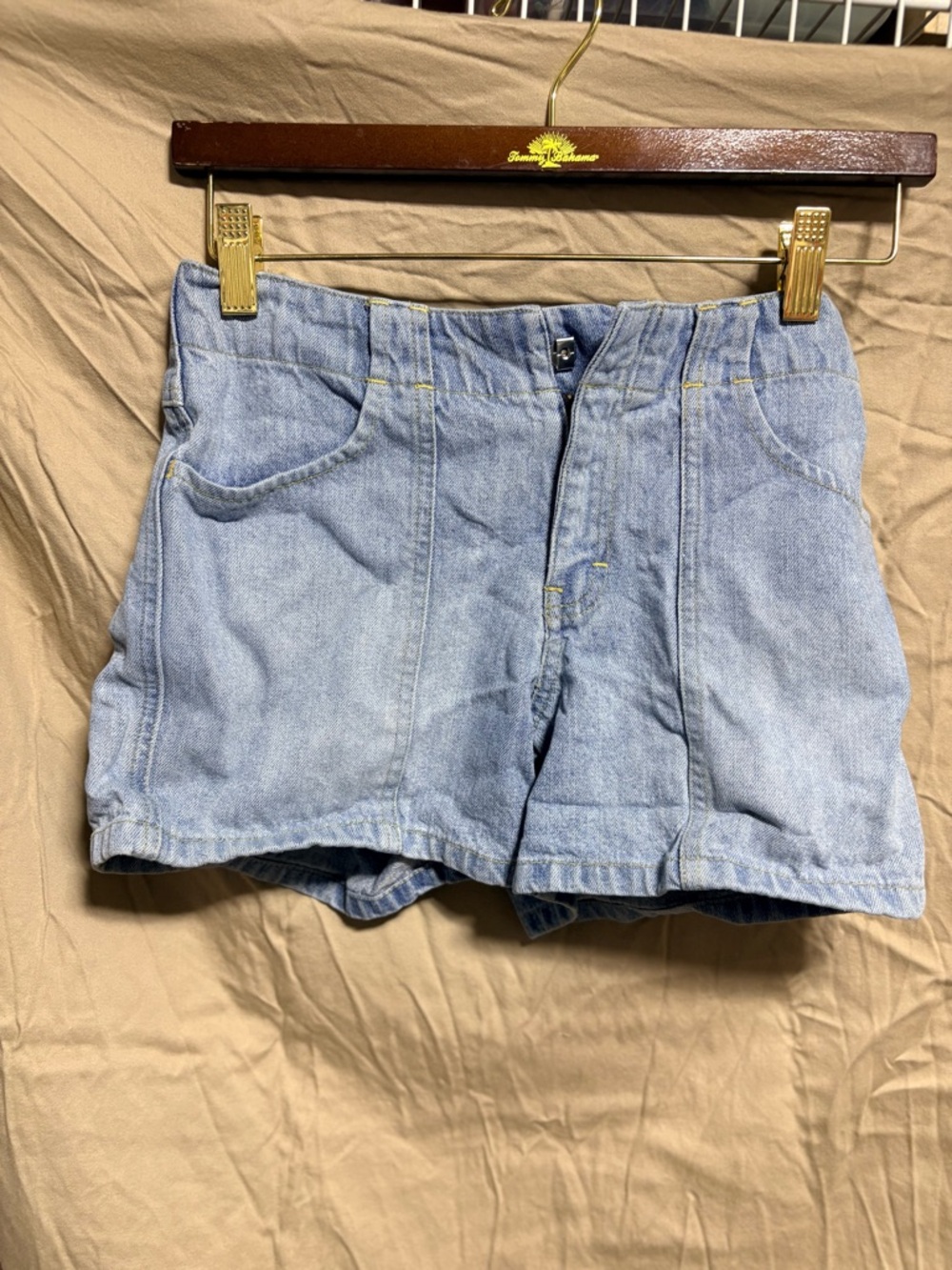 Light Blue Denim girl’s Shorts